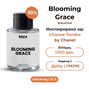 Blooming Grace – Инспириран од Chance Tendre Women by Chanel за жени (50 ml)