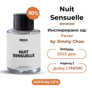 Nuit Sensuelle – Инспириран од Fever by Jimmy Choo за жени (50 ml)